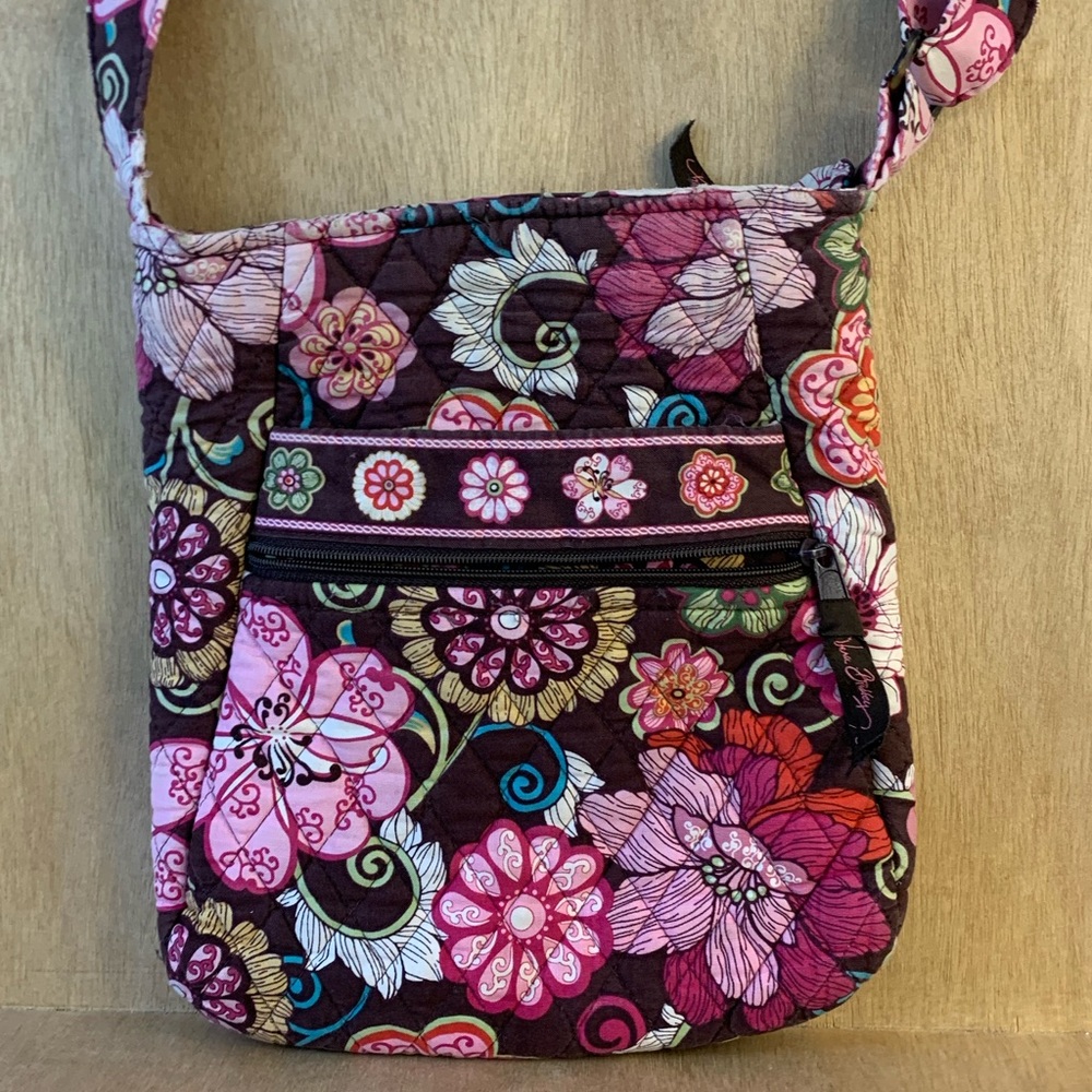Vera Bradley "Mod Floral Pink" Hipster Bag